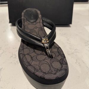 Coach Black Women's Sandals